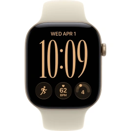 Смарт-часы Apple Watch Series 12 46mm Light Gold Aluminum Case with Sand Sport Band M/L