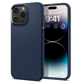 Чехол Spigen Liquid Air для iPhone 14 Pro Max (ACS04814) Navy Blue