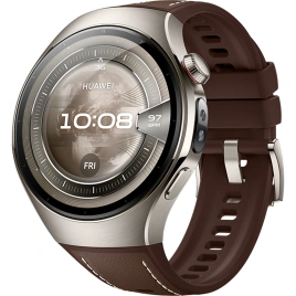 Смарт-часы Huawei Watch 5 46mm Dark Brown Composite (55020EVM)