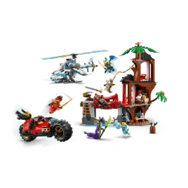 Конструктор LEGO NINJAGO Ninja Vehicle Tree House Battle 71857