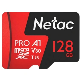 Карта памяти Netac SDXC class 10 (NT02P500PRO-128G-R)