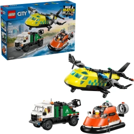 Конструктор LEGO City Airplane, Truck and Hovercraft Remix 60505