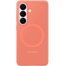 Чехол Samsung Silicone Magnet Case для Samsung Galaxy S26 Coralred