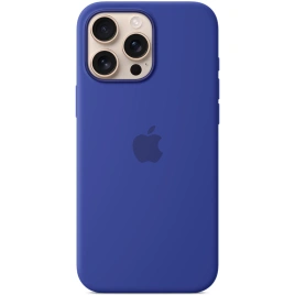 Чехол Apple Silicone Case with MagSafe для iPhone 16 Pro Max Ultramarine