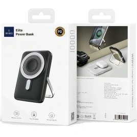 Внешний аккумулятор WiWU Elite Series Magsafe Wi-P018 10000 mAh Black