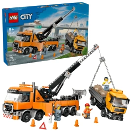 Конструктор LEGO City Heavy-Duty Tow Truck with Crane 60467