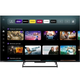 Телевизор Sber 43" QLED 4K UHD Салют ТВ (SDF-43UQ7000MBA)