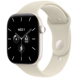 Смарт-часы Apple Watch Series 12 42mm Pearl White Ceramic Case with Sand Sport Band M/L