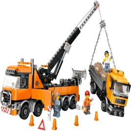 Конструктор LEGO City Heavy-Duty Tow Truck with Crane 60467
