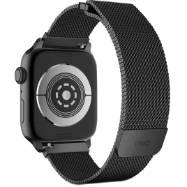 Ремешок Uniq Dante Strap Mesh Steel для Apple Watch 44/45/49 Graphite