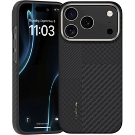 Чехол Benks Montage ArmorAir Case built with Kevlar для iPhone 17 Pro Max Black