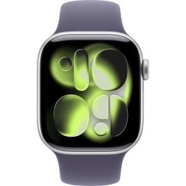 Смарт-часы Apple Watch Series 11 46mm Silver Aluminum Case with Purple Fog Sport Band M/L
