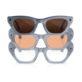 Умные очки Ray-Ban Zena (Gen 3) Milky Grey Lilac Standard Transitions Copper
