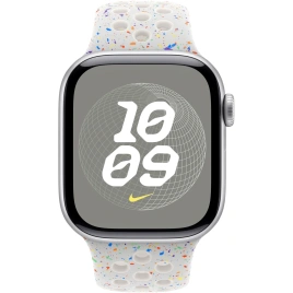 Ремешок Apple Watch 40mm Pure Platinum Nike Sport Band M/L (MC1W4FE)