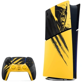 Игровая приставка Sony PlayStation 5 Slim Digital 825GB Marvel's Wolverine Battle Yellow Limited Edition