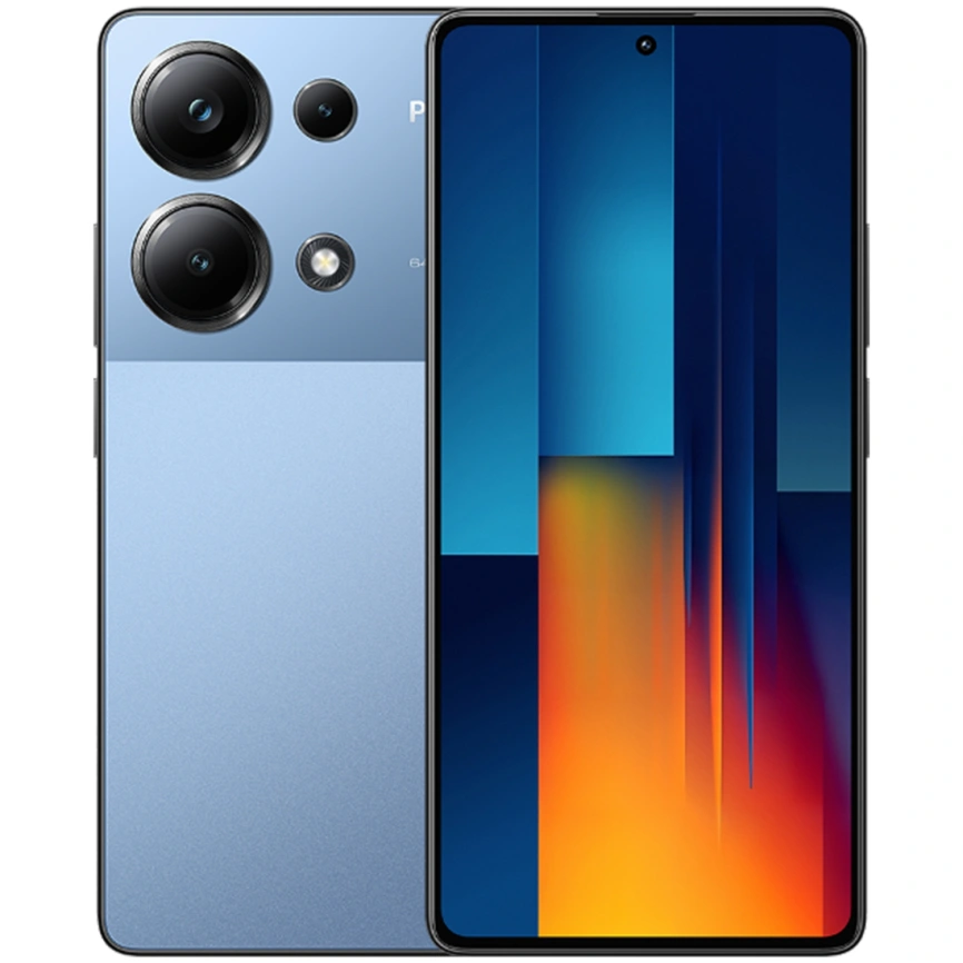 Смартфон Xiaomi Poco M6 Pro 12/512Gb Blue EAC фото 1