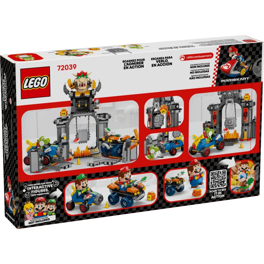 Конструктор LEGO Super Mario Kart: Bowser's Castle фото 7
