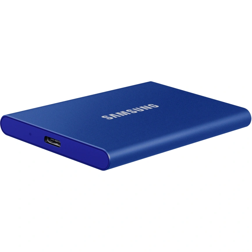 Внешний SSD накопитель Samsung T7 USB 3.2 Type-C 1TB Blue (MU-PC1T0H/WW) фото 1