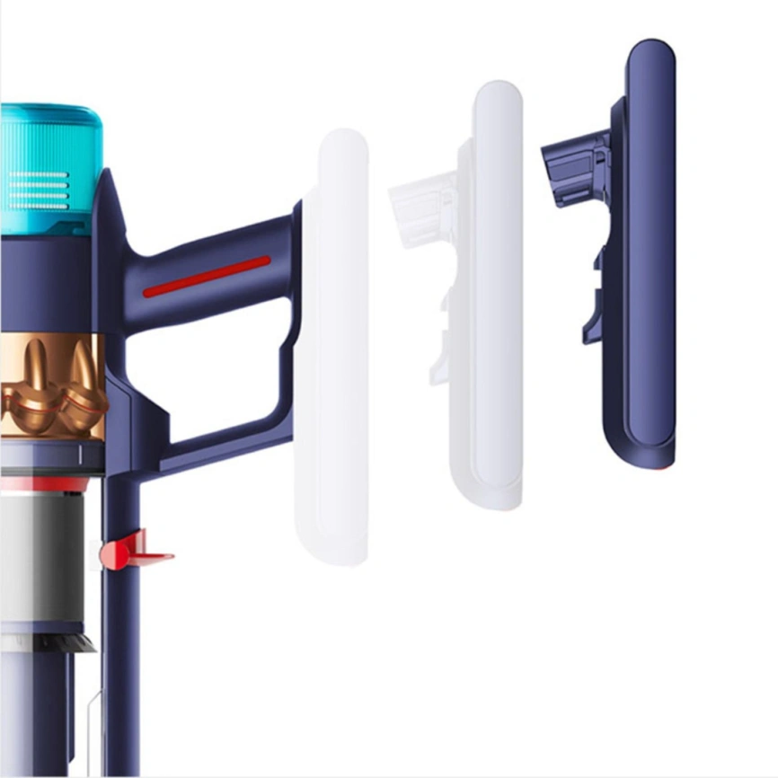 Пылесос Dyson Gen5 Detect Absolute SV23 Prussian Blue/Rich Cooper фото 4