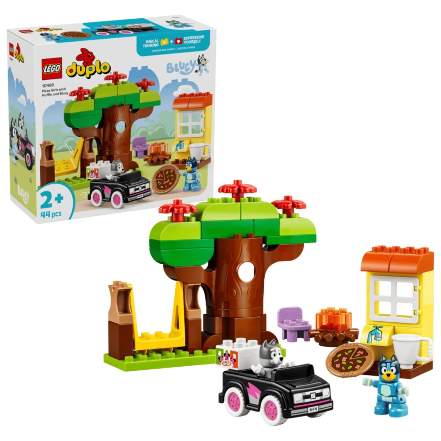 Конструктор LEGO Duplo Pizza Girls with Muffin and Bluey 10469 фото 1