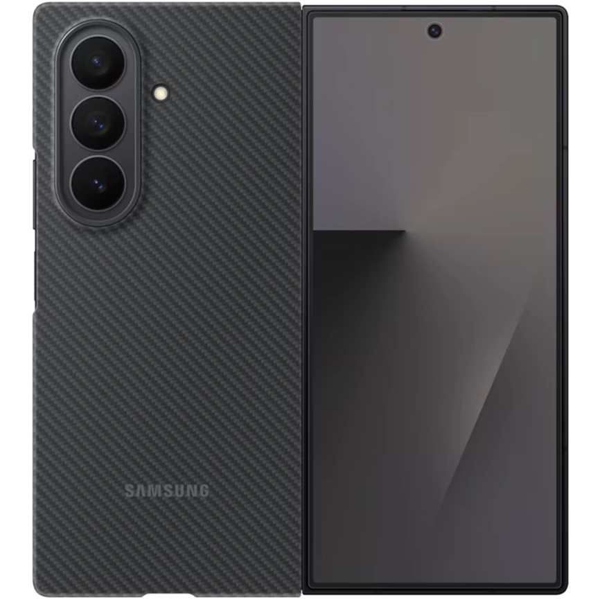 Чехол Samsung Carbon Shield Case для Galaxy Z Fold7 Black фото 1