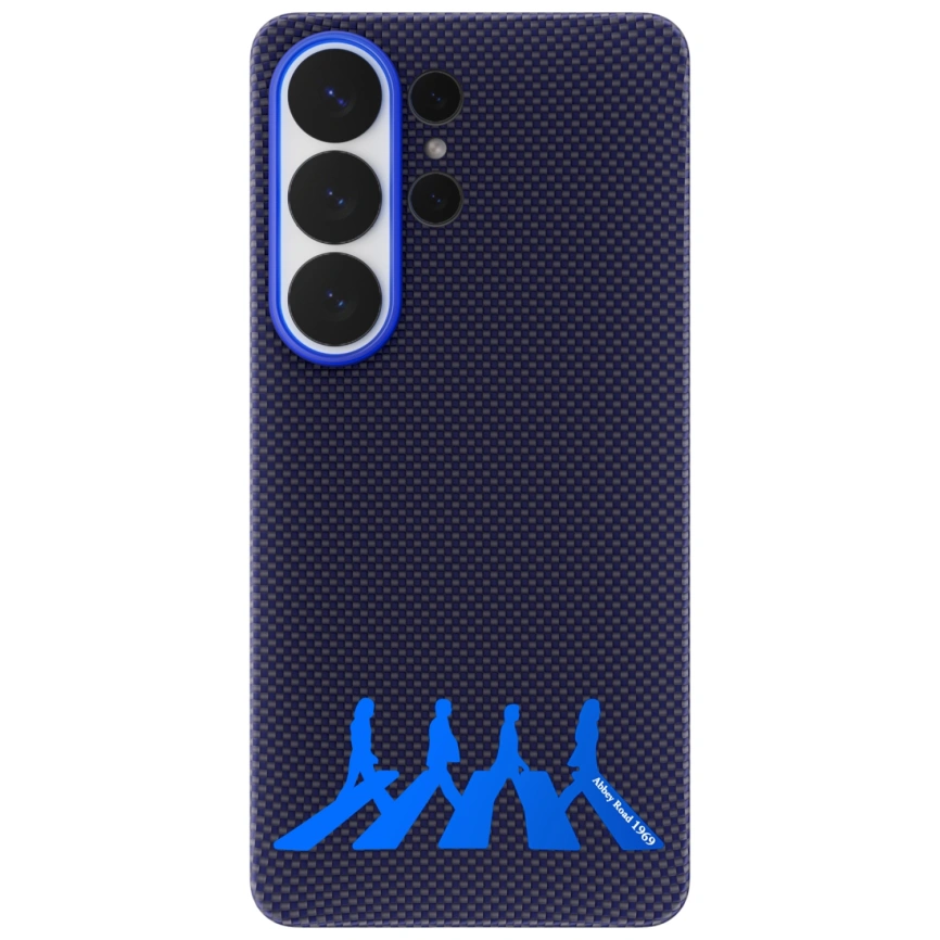Чехол Airity Abbey Road 1969 Aramid Fiber Case для Samsung Galaxy S26 Ultra Abbey Blue фото 1