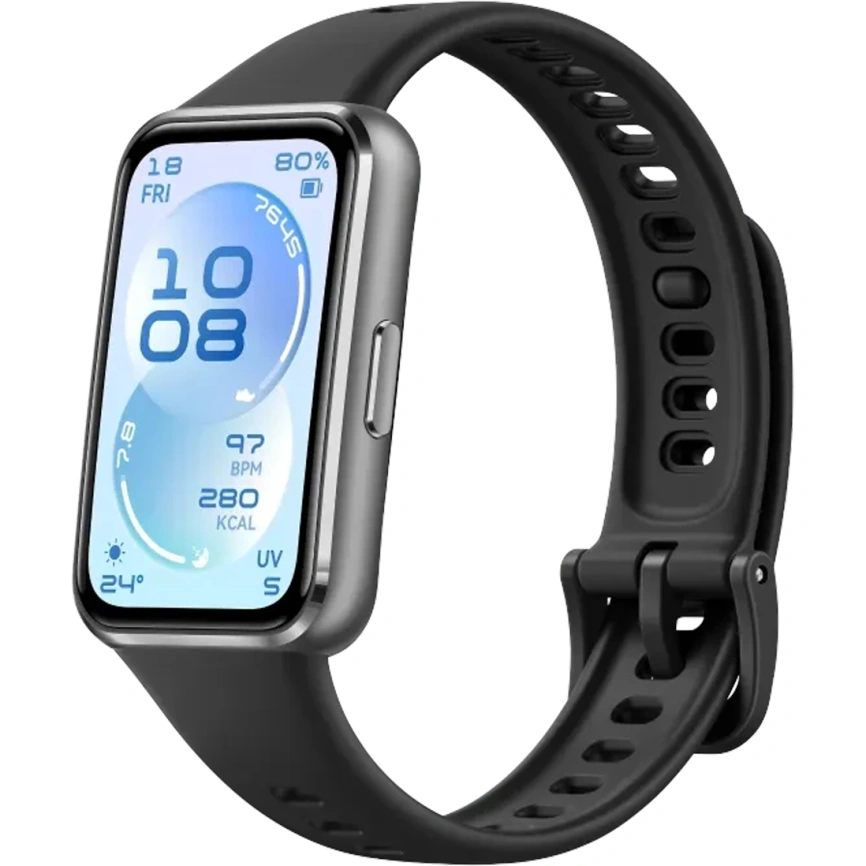 Фитнес-браслет Huawei Band 11 Aluminium Case Black (55020GVD) фото 1
