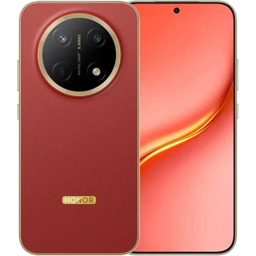 Смартфон Honor X9e Pro 6/256GB Reddish Brown фото 1