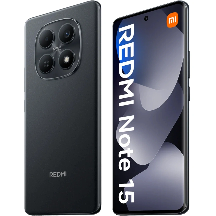 Смартфон Xiaomi Redmi Note 15 4G 8/256Gb Black EAC фото 5