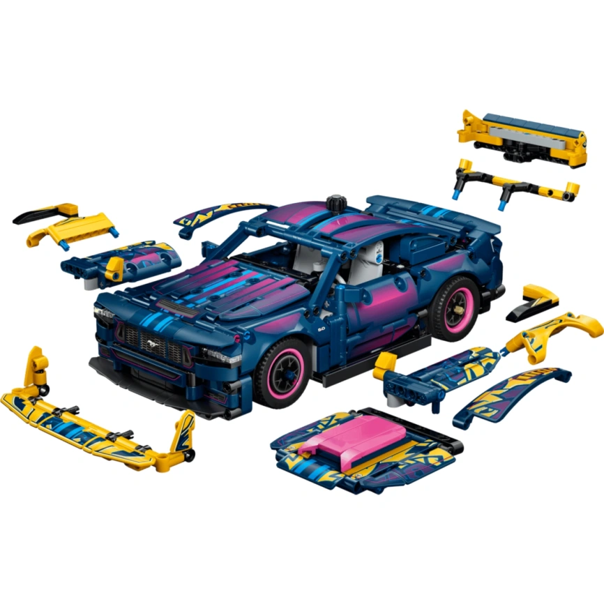 Конструктор LEGO Technic Ford Mustang GT: Custom Garage 42236 фото 4