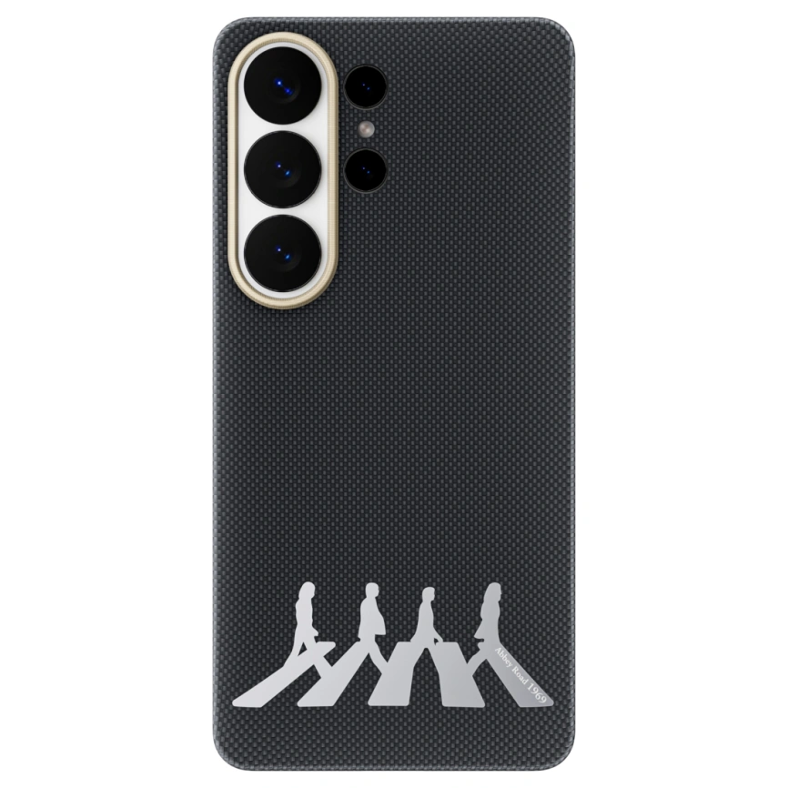 Чехол Airity Abbey Road 1969 Aramid Fiber Case для Samsung Galaxy S26 Ultra Abbey Silver фото 1