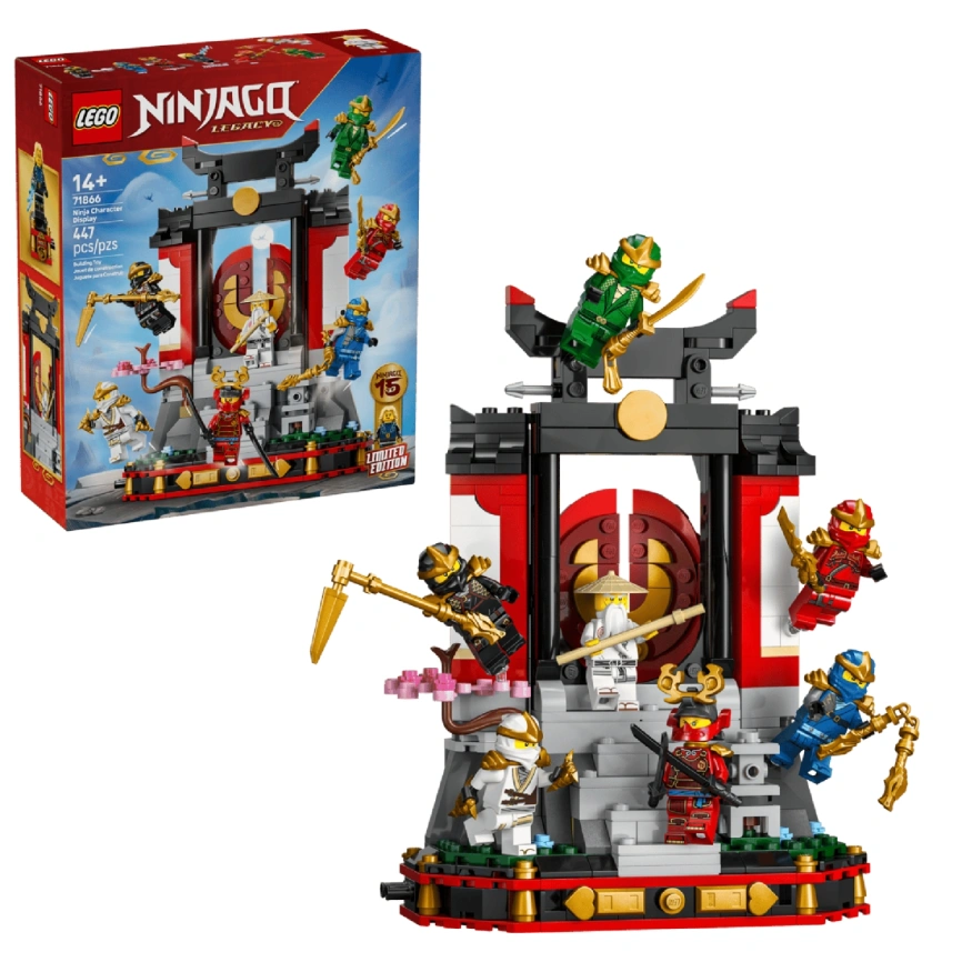 Конструктор LEGO NINJAGO Ninja Character Display 15th Anniversary 71866 фото 1