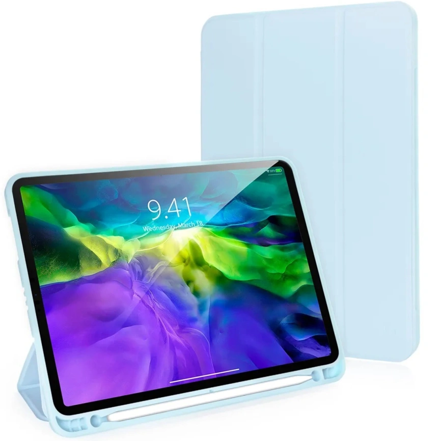 Чехол Gurdini Milano Series для ipad Air 11 (2025) Cloud Blue фото 1