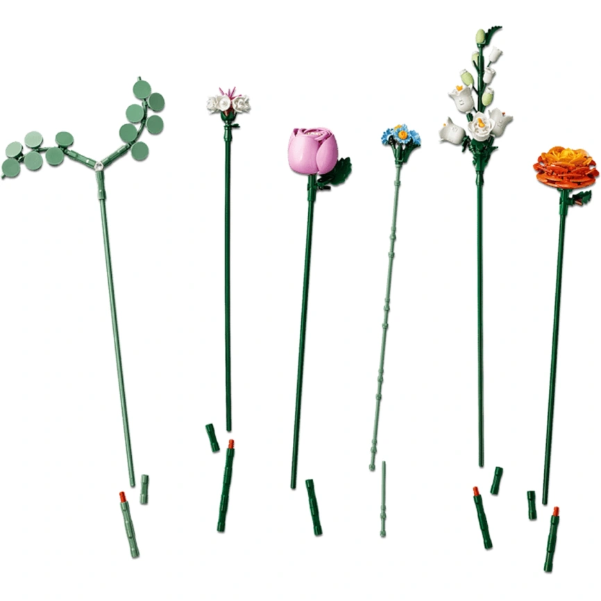 Конструктор LEGO Botanical Pretty Pink Flower Bouquet 10342 фото 3
