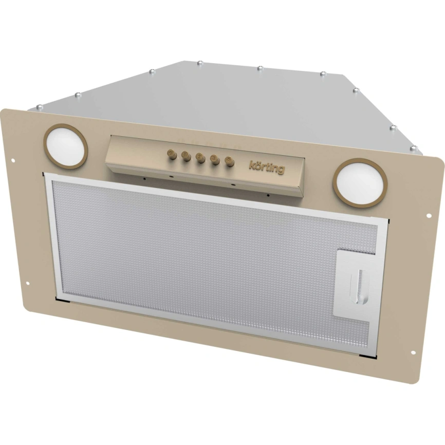 Встраиваемая вытяжка Korting KHI 6631 RB Beige фото 3