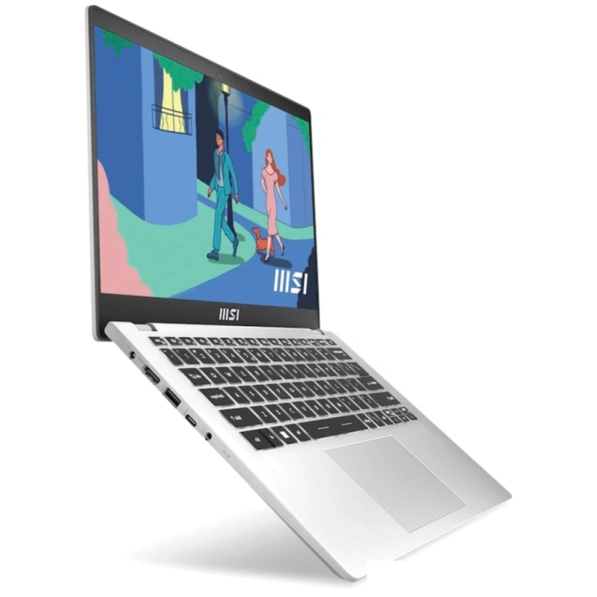 Ноутбук MSI Modern 14 C12M-240XRU 14 FHD IPS/ i5-1235U/8GB/512GB SSD (9S7-14J111-240) Silver фото 5