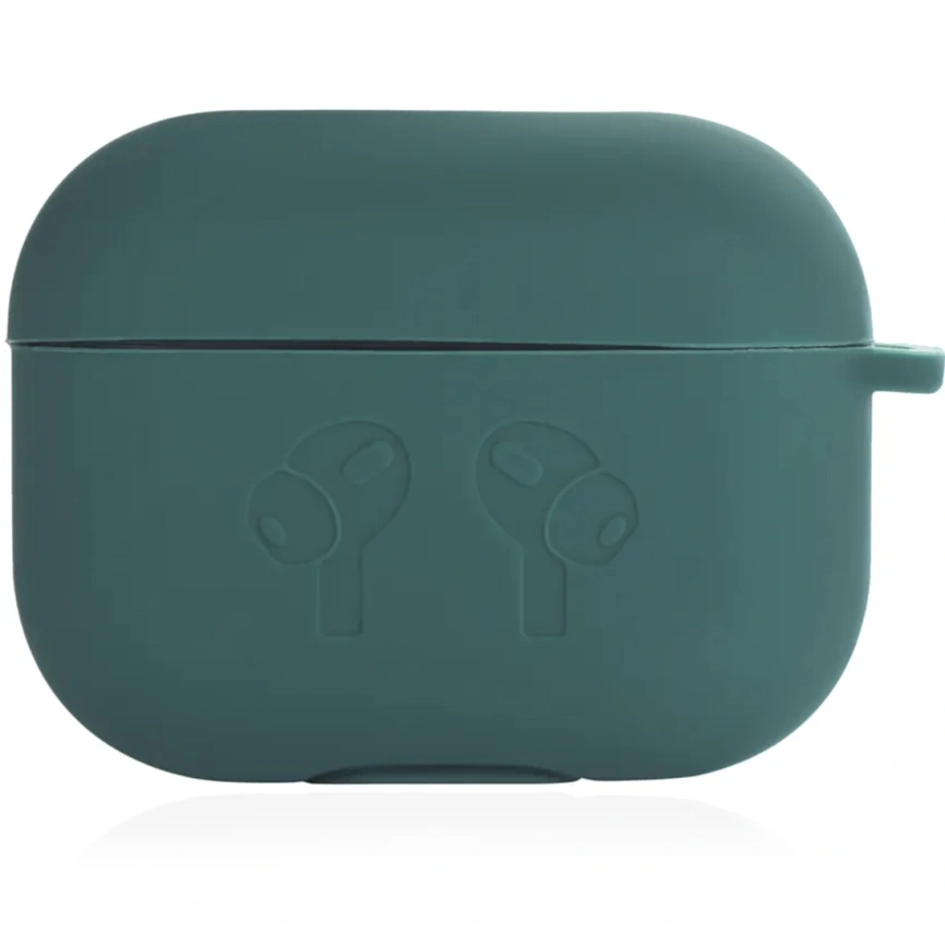 Силиконовый чехол Gurdini для AirPods Pro 2 Green фото 2