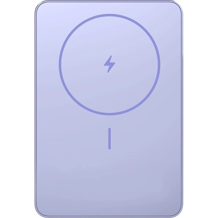 Внешний аккумулятор Xiaomi Super Slim Magnetic Power Bank 5000 mAh Purple фото 2