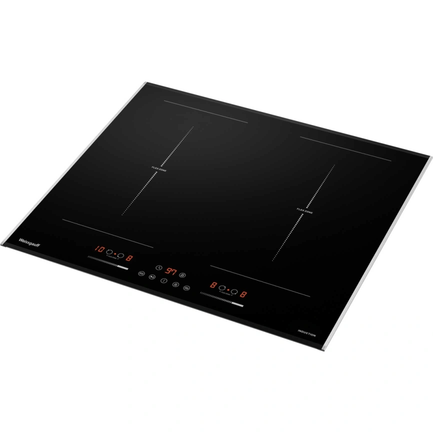 Индукционная варочная панель Weissgauff HI 642 BFZG Black фото 4