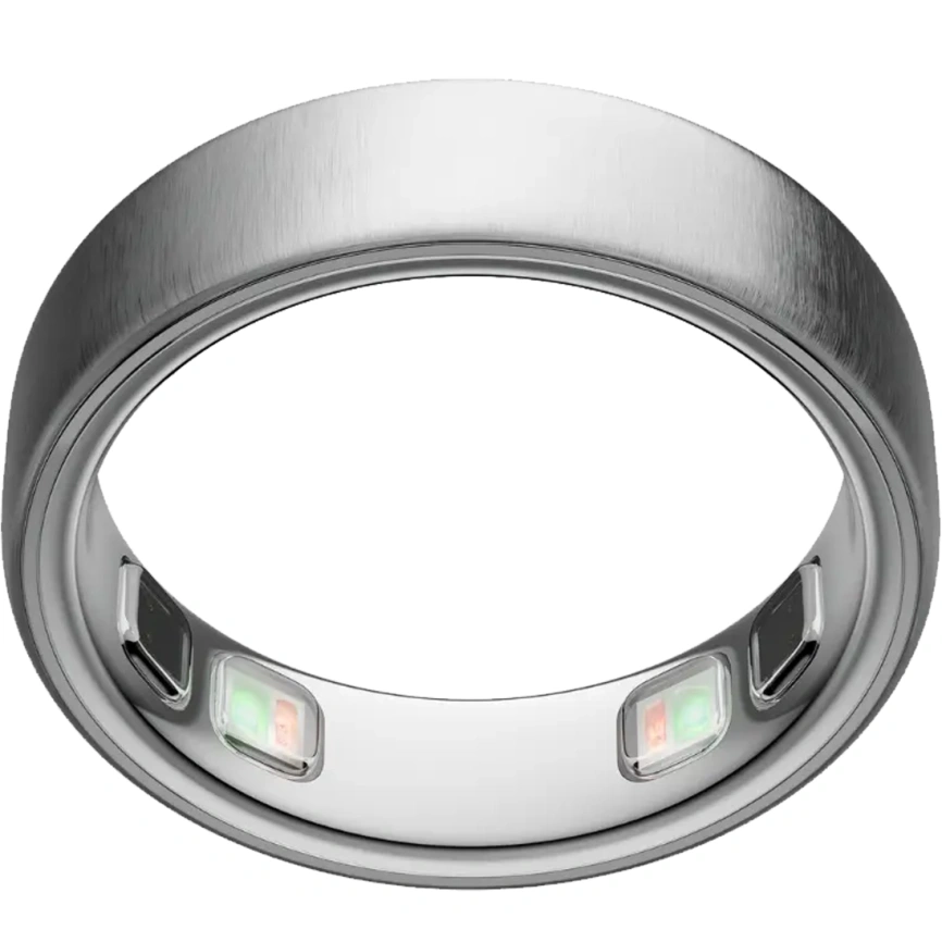 Умное кольцо Oura Ring 5 Size 10 Brushed Silver фото 4