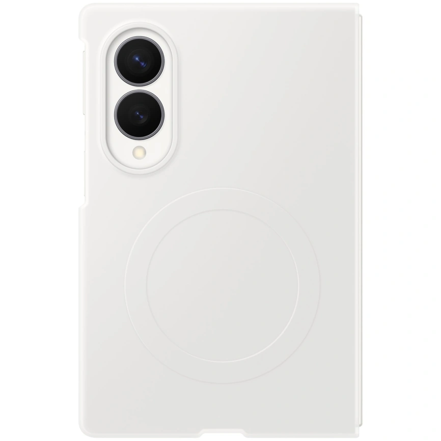 Чехол Samsung Silicone Magnet Case для Galaxy Z Fold8 White фото 4