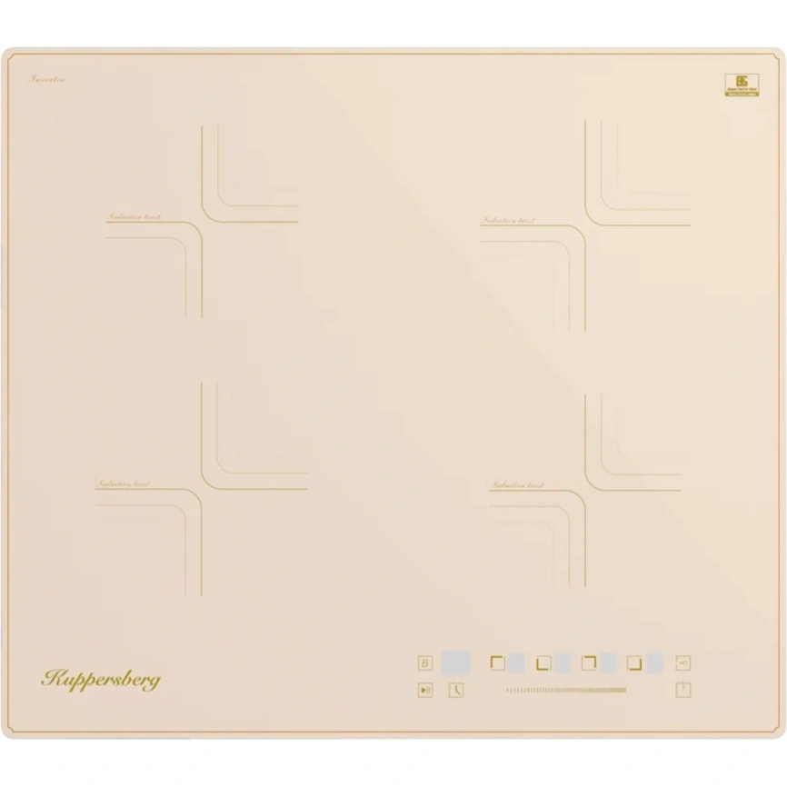 Индукционная варочная панель Kuppersberg ICS 606 C Beige фото 1