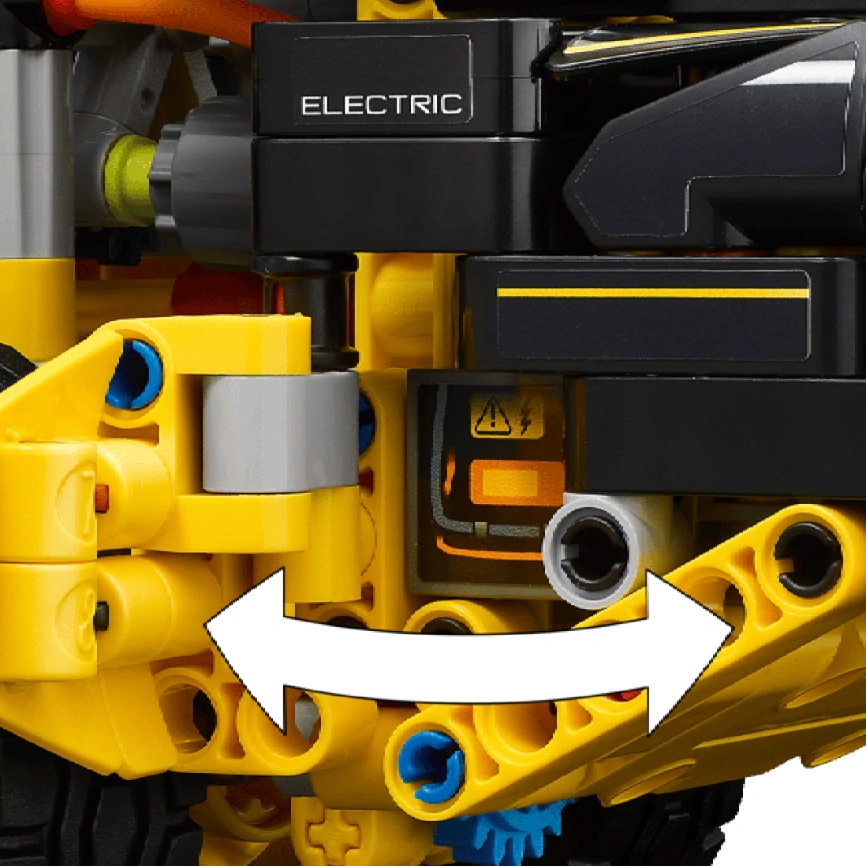 Конструктор LEGO Technic Volvo Electric Wheel Loader 42209 фото 7