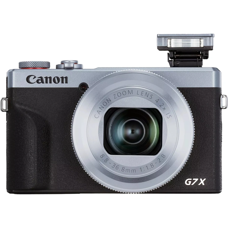 Компактный фотоаппарат Canon PowerShot G7X Mark III Silver фото 7
