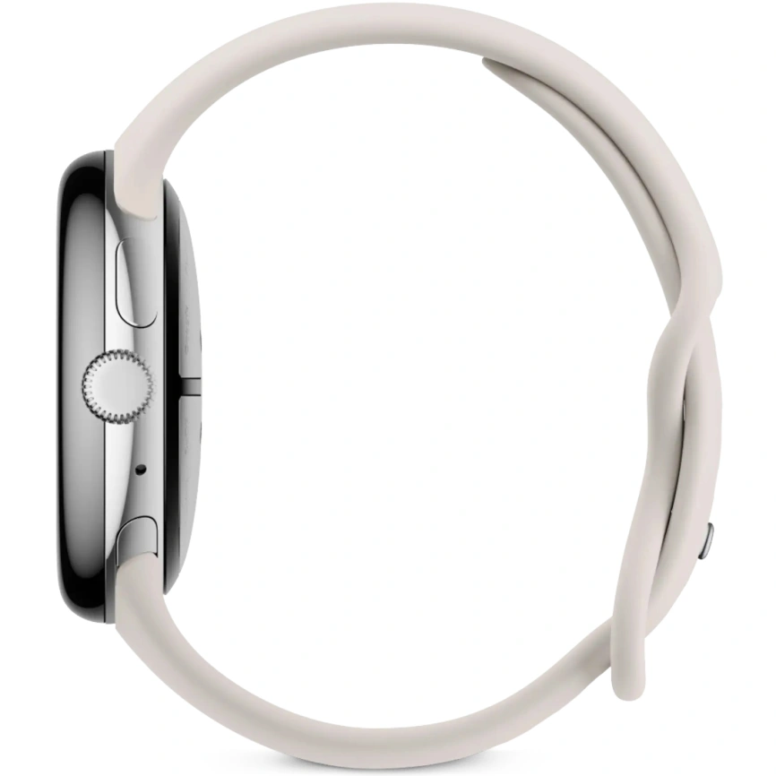 Смарт-часы Google Pixel Watch 3 45mm Polished Silver/Porcelain фото 2