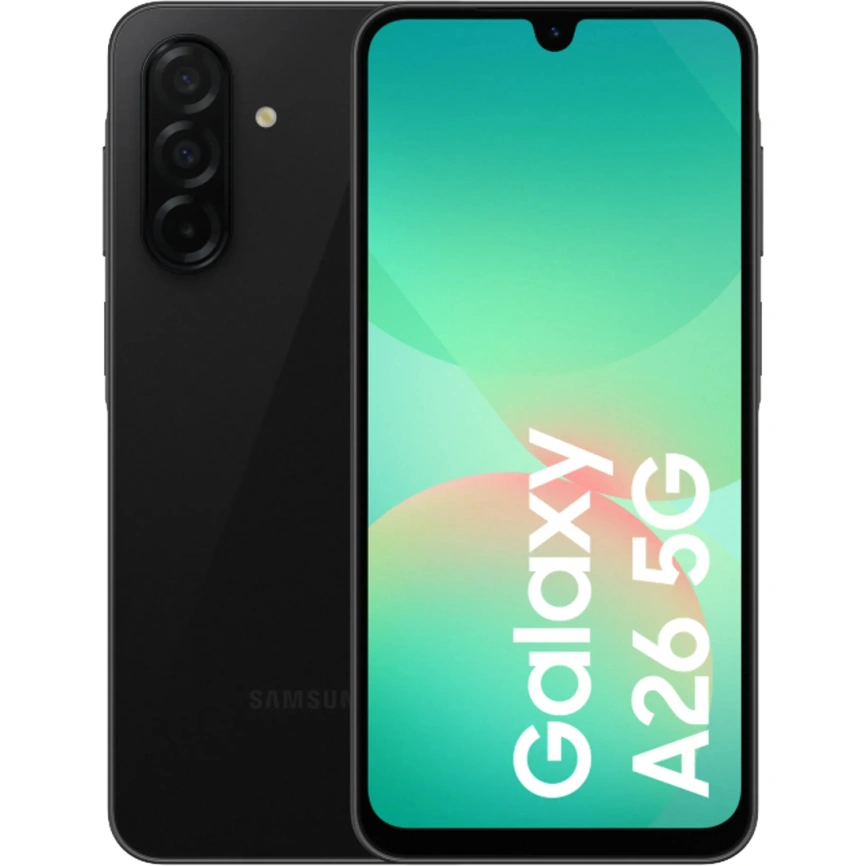 Смартфон Samsung Galaxy A26 5G 6/128Gb Black фото 1