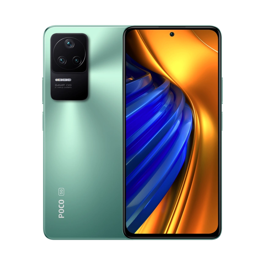 Смартфон XiaoMi Poco F4 NFC 8/256Gb Nebula Green Global Version фото 1