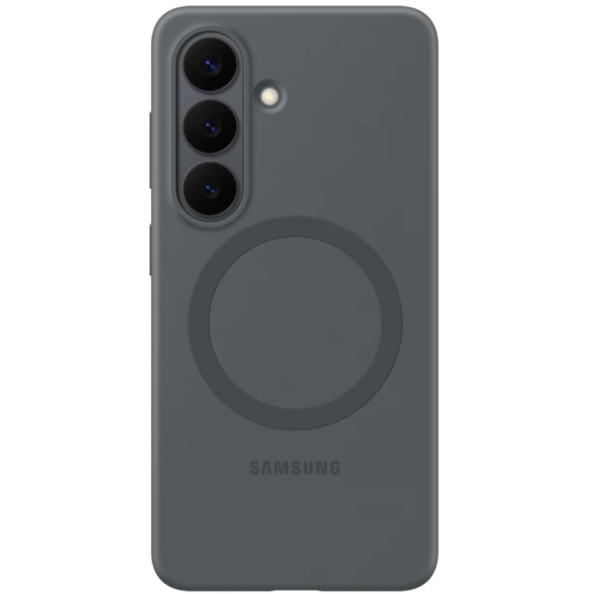 Чехол Samsung Silicone Magnet Case для Samsung Galaxy S26 Black фото 1