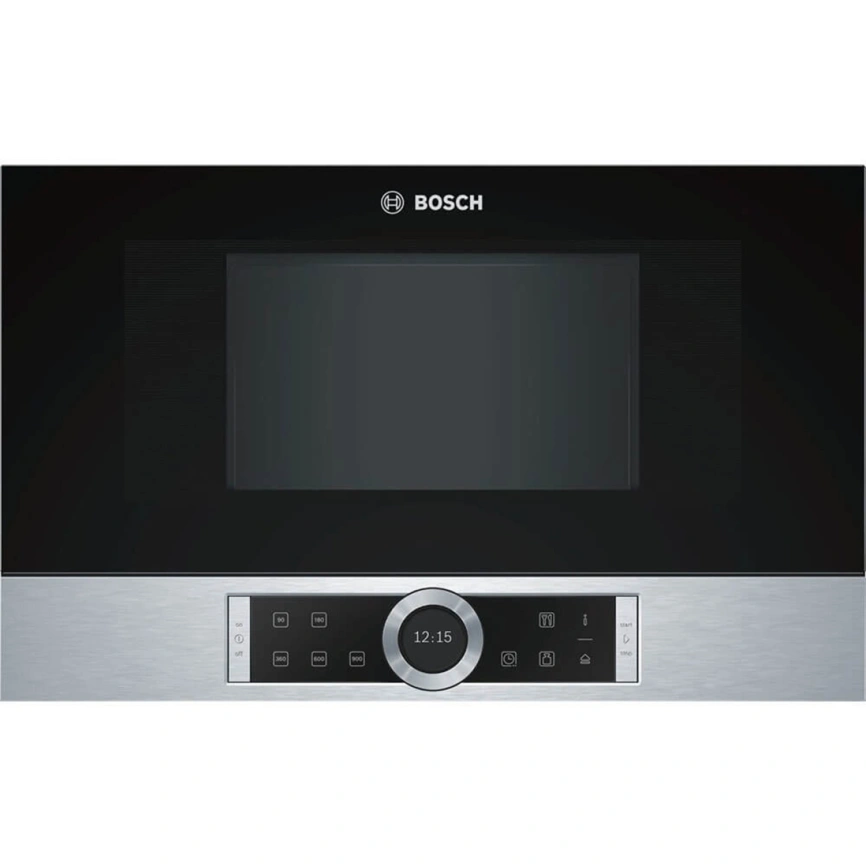 Микроволновая печь Bosch Serie 8 BFL634GS1 Silver фото 1