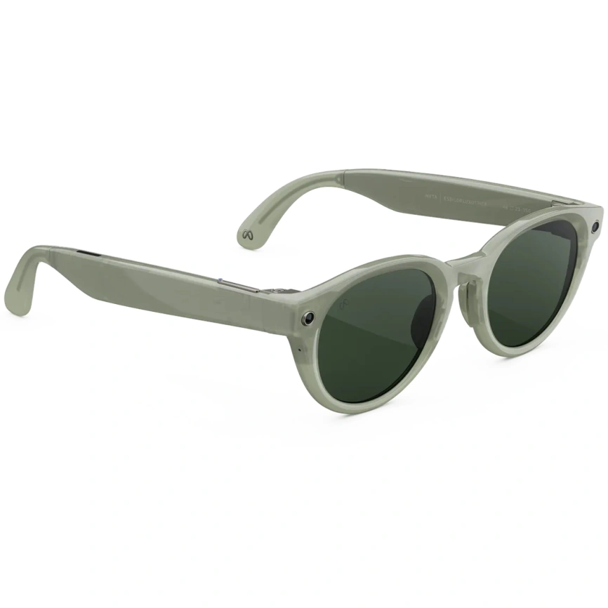 Умные очки Meta Nova Sage Small Clear to Emerald Transitions фото 3